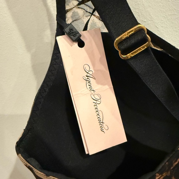 Agent Provocateur Lucky Padded Bra 36dd Leopard - Picture 4 of 5